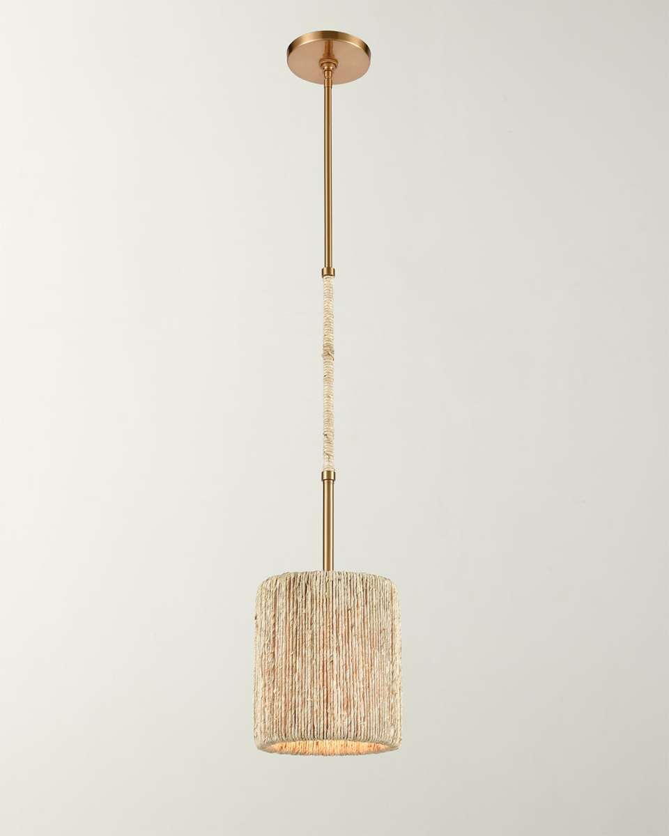 Abaca 1-Light Mini Pendant